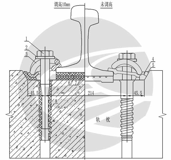 ZXSS-2型扣件组装图及技术参数 专线9402-Ⅱ