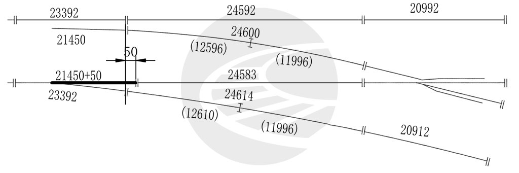 采用跟端加长型尖轨的道岔尖轨快速更换方法