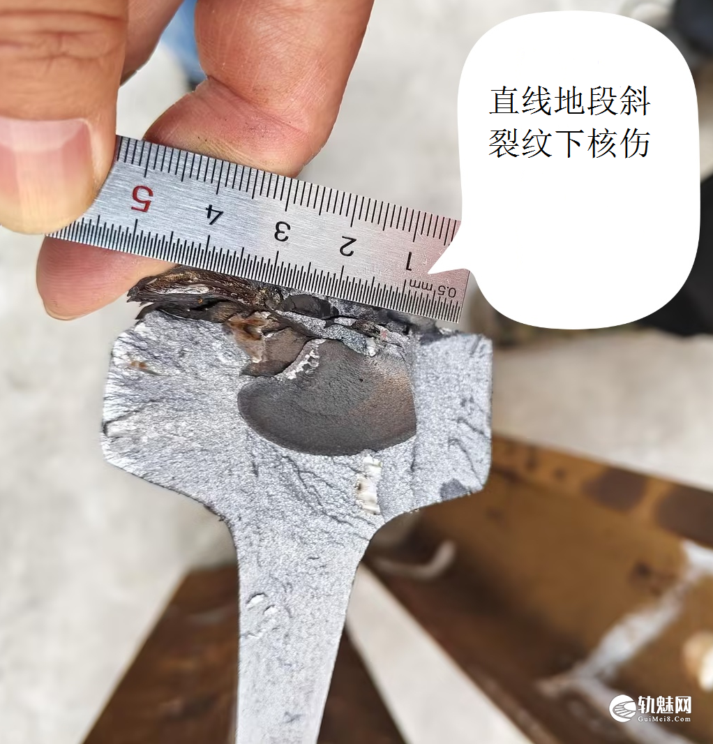 直线地段钢轨踏面斜裂纹下核伤检测不良原因分析及对策研究